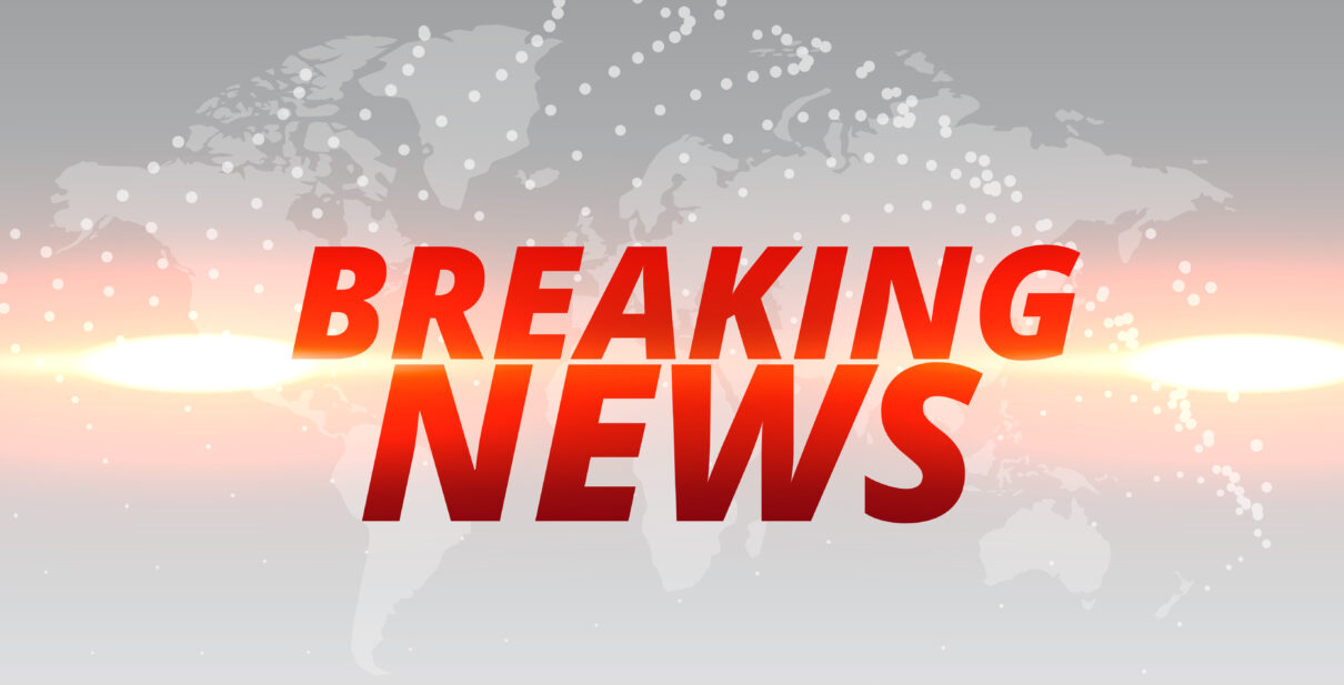 breaking news tv concept backdrop banner